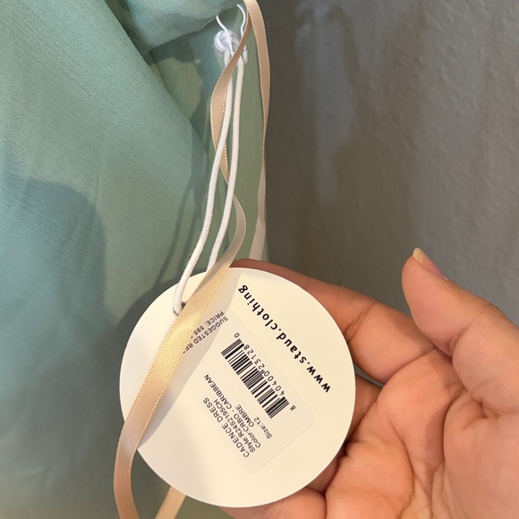 STAUD CADENCE DRESS CARIBBEAN OMBRE NWT - Picture 9 of 17